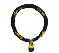 Bikeribbon Antivol à chaîne Auvray K.Block 1,5 m Maillon Ø10 mm avec cadenas 74×112 mm