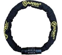 Auvray Chaîne antivol C-Code – Serrure à code intégrée – Ø8 mm 120 cm