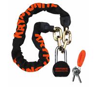Kryptonite Chains & Disc Padlocks, Catena Messenger e Moly Unisex - Adulto, 100 cm