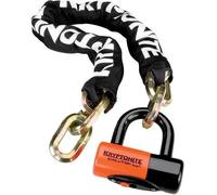 Kryptonite New York Noose Chain Lock Noir 12 x 130 cm Black