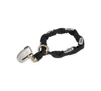 ABUS Combinaison serrure-chaîne Granit Detecto XPlus™ 8008/12KS120 - Antivol pour moto avec fonction alarme - Niveau de sécurité 20, noir