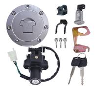 Antivol D'allumage Pour CBR600RR 03-2006 Pour CBR900RR CBR929RR 2000-2003 Interrupteur D'allumage Couvercle Bouchon Gaz Ensemble Verrouillage Siège allumage Moto