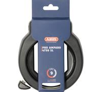 ABUS Antivol de cadre PRO Amparo 4750SL R - Antivol à fixer sur le cadre du vélo - 8,5 mm - Niveau de sécurité 9 - Noir