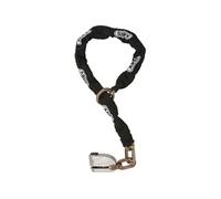 Antivol De Chaîne - - 8008/12Ks120 Black Loop - Chaîne 12 Mm - Pene 16 Mm - Alarme 100 Db - Cylindre Xplus - 2 Clés