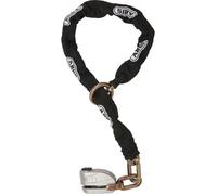 Antivol de chaîne - ABUS - 8008/12KS120 Black Loop - Chaîne 12 mm - Pêne 16 mm - Alarme 100 dB - Cylindre Xplus - 2 clés