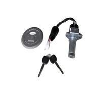 Antivol De Contacteur D'allumage 2 Fils + Couvercle Bouchon Réservoir D'essence + Cadenas Coffre pour WH150-3 X150