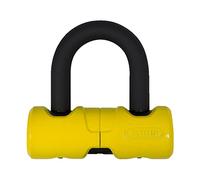 Antivol de disque de frein ABUS 405/100HB C/SB - Protection antivol pour motos et scooters - Double verrouillage dans le boîtier de la serrure - Épaisseur de l'arceau 12 mm - No alarme - Jaune ou vert
