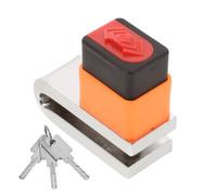 Antivol de Disque de Frein Moto en Alliage, Orange, 3 Clés | Pochette de Transport Incluse, Blocage Rapide, pour Vélos Électriques et Arrêts en Rue