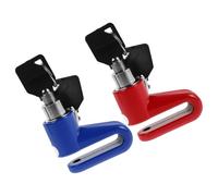 Antivol de Disque pour Moto et Vélo, Verrou Compact en Plastique | Blocage Rapide de Roue, Câble de Rappel Inclus, Usage Quotidien aux Arrêts, Près des Râteliers