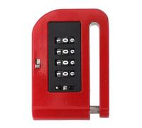 Antivol de Frein à Disque pour Vélo, Code 4 Chiffres, Rouge | Alliage D'aluminium, Blocage de Roue, Usage Vélo et Moto, Pratique pour Stationnement, Rues et Déplacements Quotidiens