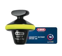 Antivol de frein ABUS GRANIT™ Victory Xplus 68 - Antivol pour moto, Alarme - Sécurité et protection antivol fiables - Également pour les scooters électriques et les cyclomoteurs - Pivot de 14mm, jaune