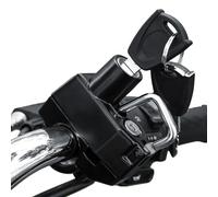 Antivol de frein pour moto, poignée de frein de moto, antivol de guidon - Portable 2 en 1 haute performance, multifonction, résistant à l'usure, avec ajustement universel pour scooter, ATV