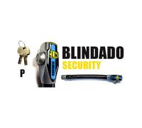 Clm Blindado Kymco Like 50/125/200cc Dotted Key Handlebar Lock Noir