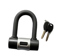 Antivol de Guidon de Moto Antivol vélo U Lock 2 clés en Laiton avec Fourche Avant de Moto Robuste vélo étanche 3 Tailles Serrure Anti-Crochetage(6108-1)
