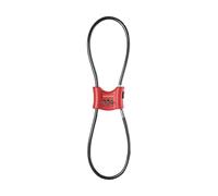 Antivol de Guidon de Moto Câble antivol de vélo avec Combinaison antivol multifonctionnelle réglable à 3 Chiffres pour Casque Chaine Antivol Moto(DL1007-RD)