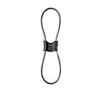 Antivol de Guidon de Moto Câble antivol de vélo avec Combinaison antivol multifonctionnelle réglable à 3 Chiffres pour Casque Chaine Antivol Moto(DL1007-BK)