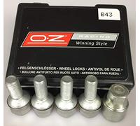 Antivol de jante OZ Racing pour Smart Fortwo 450, 451, 452 (4 pièces, Acier inoxydable, Premium, Garantie étendue)