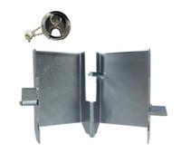 Antivol de remorque et caravane, rabattable, à cadenas