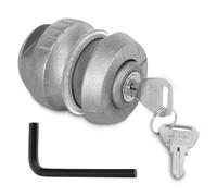 Antivol de Remorque pour Attelage À Billes Antivol pour Attelage de Remorque Verrou D'Attelage Antivol Tete D'Attelage Verrouillage Remorque Sécurité Hitchlock Cadenas pour Caravane avec 2 Clés