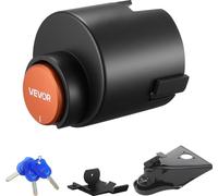 VEVOR Antivol Attelage Remorque Verrou Robuste Compatible avec Coupleurs 58,6 mm