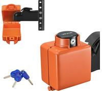 Antivol de remorque VEVOR, compatible avec les attelages 50,8/58,7 mm, antivol d'attelage robuste avec 3 clés, protection contre le vol, antivol pour camping-cars, remorques, bateaux