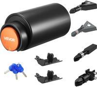 Antivol de remorque VEVOR, compatible avec les attelages de 50,6 mm et 58,7 mm, antivol avec 3 clés, résistant à la corrosion, antivol pour camping-cars, remorques, bateaux
