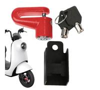 Antivol de roue de scooter - Verrous de sécurité de frein à disque de moto, dispositif antivol de vélo, dispositif antivol pour vélo | Arrière robuste pour scooter électrique, cyclomoteur, vélo