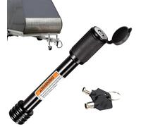 Antivol de sécurité pour remorque - Serrure de couplage étanche - Serrure d'embrayage haute performance - Broche en acier résistant aux intempéries - Pour camion - Système de clé antivol