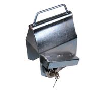 Antivol de tête d'attelage avec cadenas de sécurité