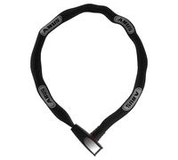 ABUS Antivol à chaîne Steel-O-Chain 8807K flexible en acier trempé Niveau de sécurité 8 noir 85 cm