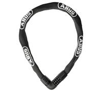 ABUS Antivol à chaîne Tresor 6807C/85 – Chaîne acier 7 mm, Serrure à combinaison 4 chiffres, 85 cm