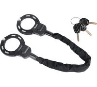 Antivol de vélo en acier, conception de la menotte réglable, construction en acier durable, après