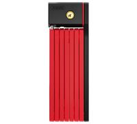 Antivol de vélo pliable Abus uGrip BORDO™ 5700K/100 rouge + support SH