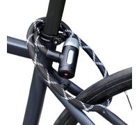 Antivol de vélo | Sécurité étanche pour scooter, antivol de vélo résistant aux coupures et à la rouille pour l'extérieur, les voyages, le camping, la moto, le trekking, les sentiers de montagne