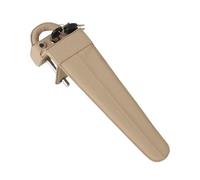 Antivol de Volant | 14,57 pouces Dispositif Antivol de Volant | de zinc + cuir Sangle de verrouillage du volants en cuir | Sécurité renforcée robuste facile à utiliser pour voiturette de golf