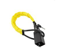Antivol De Volant Antivol universel for volant de voiture avec boucles ceinture sécurité, antivol robuste for camion, SUV, fourgonnette, camping-car Pour Voiture(Yellow)
