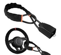 Antivol de Volant de Voiture - Dispositif de prévention du vol de Voiture Sécurité de Verrouillage de Ceinture de sécurité avec 2 clés | Ajustement Universel à la Plupart des véhicules Generic