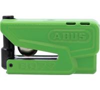 ABUS Bloque-disque Granit Detecto XPlus 8077 2.0 - Antivol de moto avec alarme et préalarme intelligente - En acier trempé - Pour la protection des motos de qualité supérieure - Vert