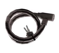 Antivol En Spirale 80cm Pour Vélo Avec 2 Clés Plates Dunlop Noir