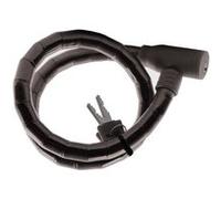 Antivol en Spirale 80cm pour Vélo avec 2 Clés plates Dunlop Noir Noir
