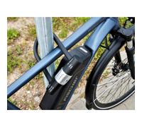 Antivol en U avec support, longueur: 190 mm