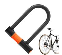 Antivol en U pour vélo, verrou de sécurité en acier allié, cylindre de de type disque, antivol en U pour vélos de route, antivol en U robuste pour vélos pliants et vélos de montagne