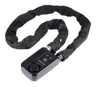 Antivol intelligent Bluetooth sans larme 110 dB Contrôle via application mobile - Vélo moto portail porte - Noir