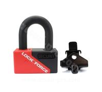 ANTIVOL MINI U 55 X 43 + SUPPORT LOCKFORCE SECURIT Ø16.5 / 3 CLES (HOMOLOGUEE SRA)