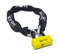 URBAN CHAINE ANTIVOL 1,50M D.15 + CADENAS NOIR/JAUNE - CLASSÉ SRA