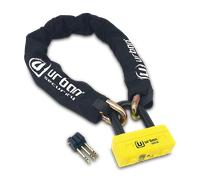 Urban Security Chain Lock 120 Sra+ur74 U-lock Jaune 120 cm