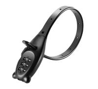 Antivol Moto Câble de Verrouillage de vélo Portable en Alliage de Zinc, Casque de Moto, Mot de Passe, sécurité antivol, Corde réglable Antivol de Guidon(31cm-Short Bear)