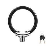 Antivol Moto Serrure d'alarme de Frein à Disque, antivol, sécurité pour vélo, Roue de Scooter, Accessoires d'équitation, Sport, Cyclisme Antivol de Guidon(White)