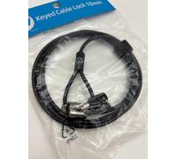 Antivol PC - Kit de verrouillage à câble 10 mm + 2x clés HP rèf : T1A62AA - NEUF