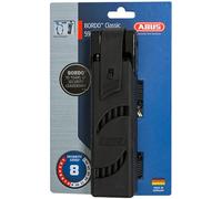 Antivol pliable ABUS Bordo Classic 5900/90 ST avec sacoche pour antivol - Antivol vélo en acier trempé - 90 mm - Niveau de sécurité ABUS 8
